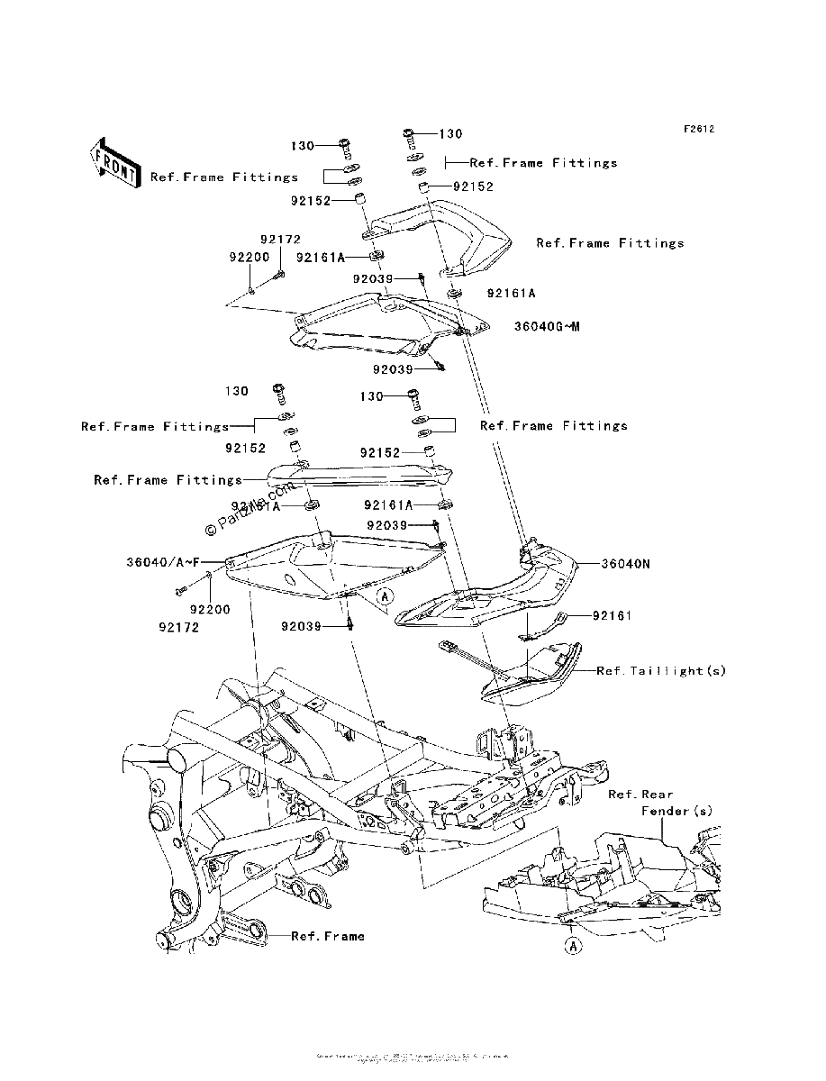 Diagrama de SEAT COVER