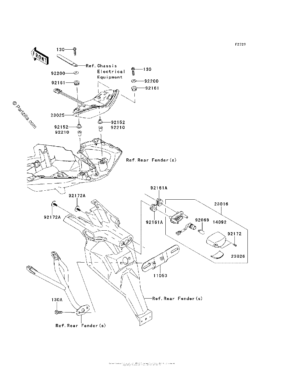 Diagrama de TAILLIGHT S