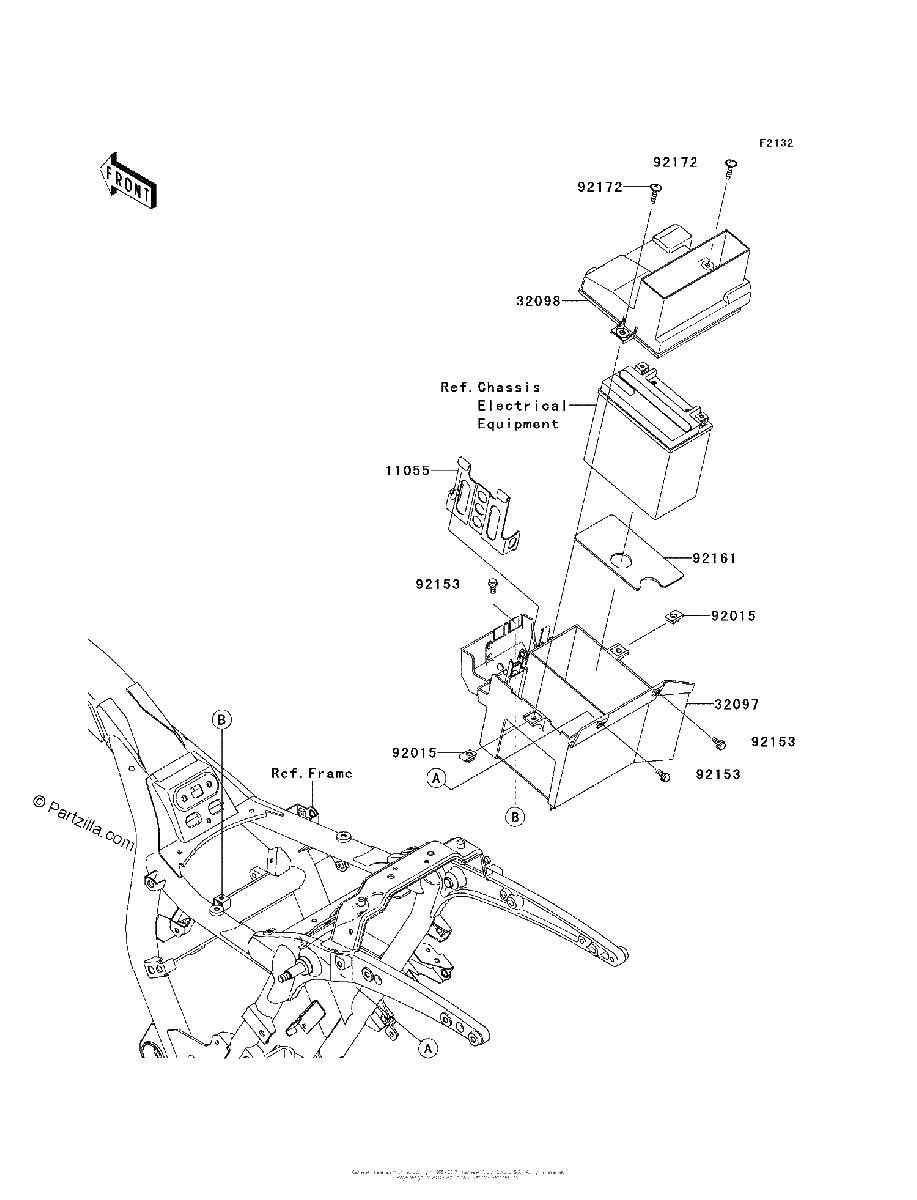 Diagrama de BATTERY CASE