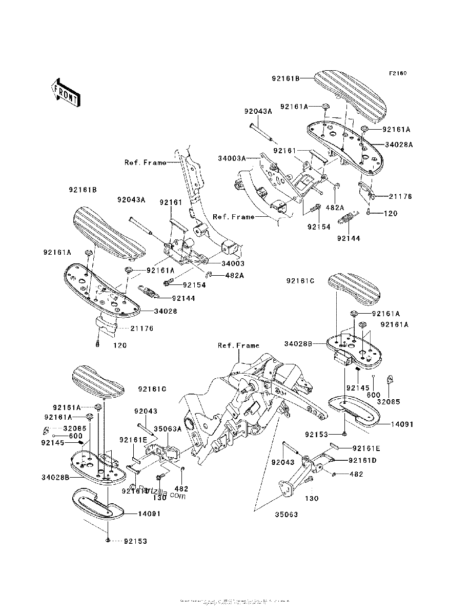 Diagrama de FOOTRESTS
