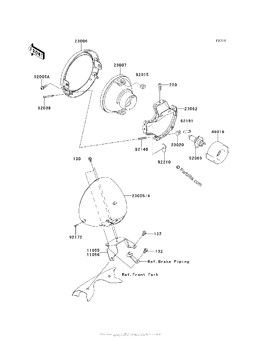 Diagrama de HEADLIGHT S