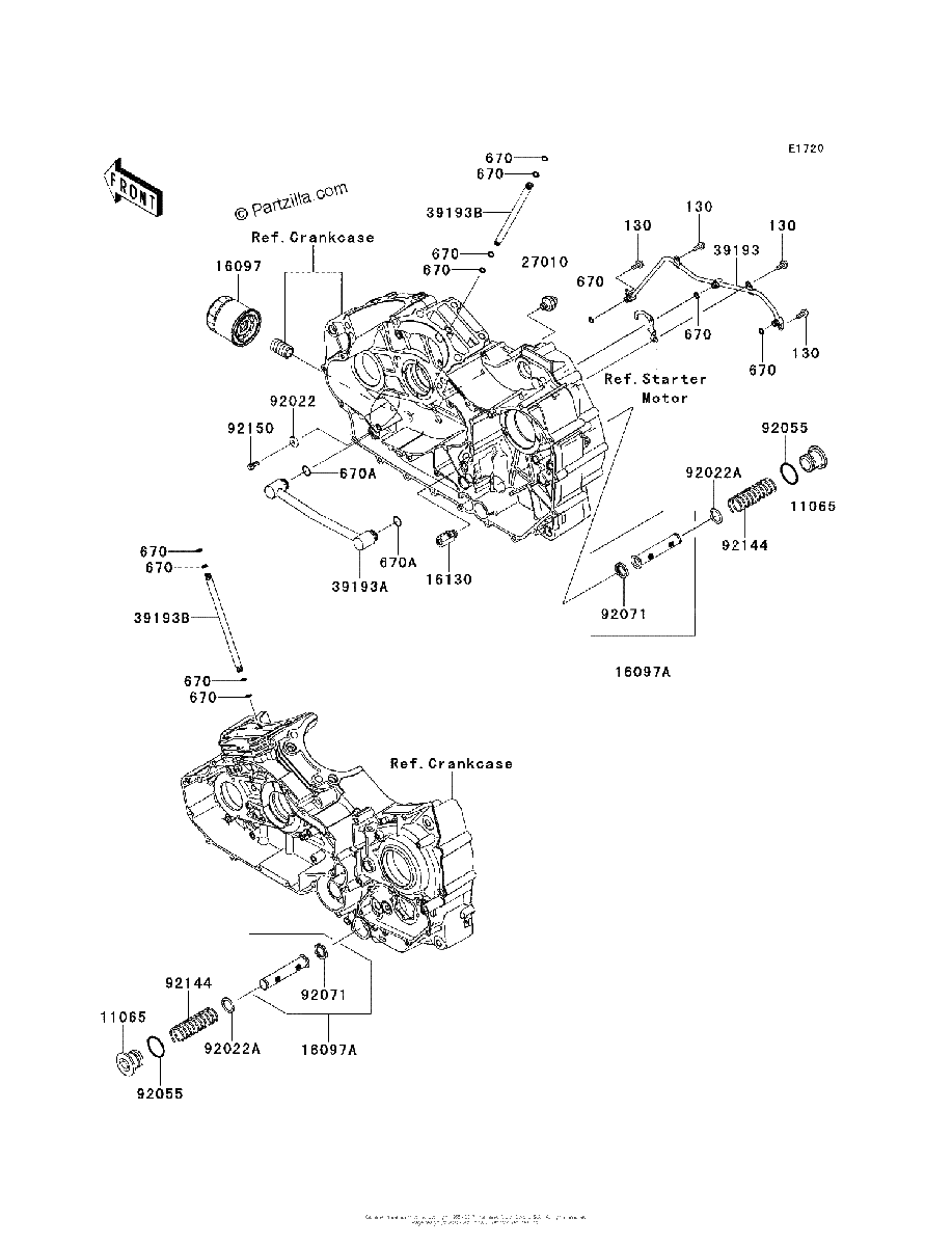 Diagrama de OIL FILTER