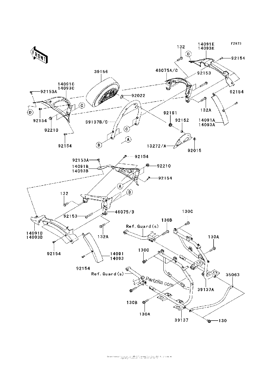 Diagrama de SADDLEBAGS SIDE BAG BRACKET