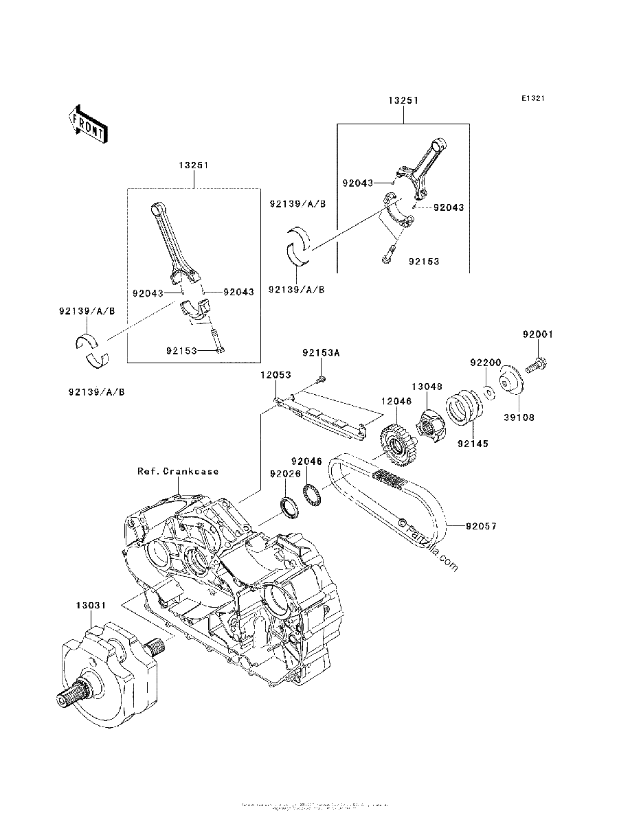 Diagrama de CRANKSHAFT