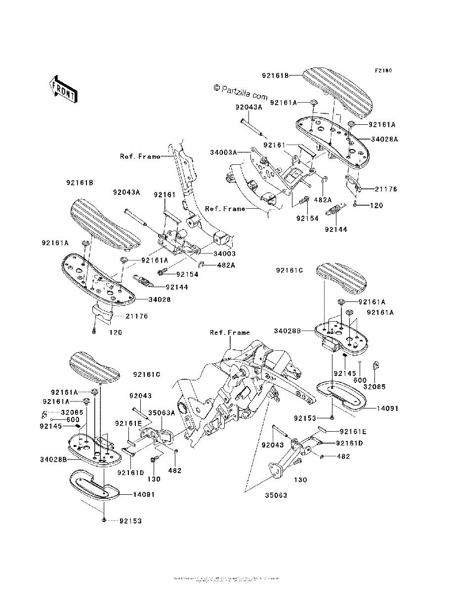 Diagrama de FOOTRESTS