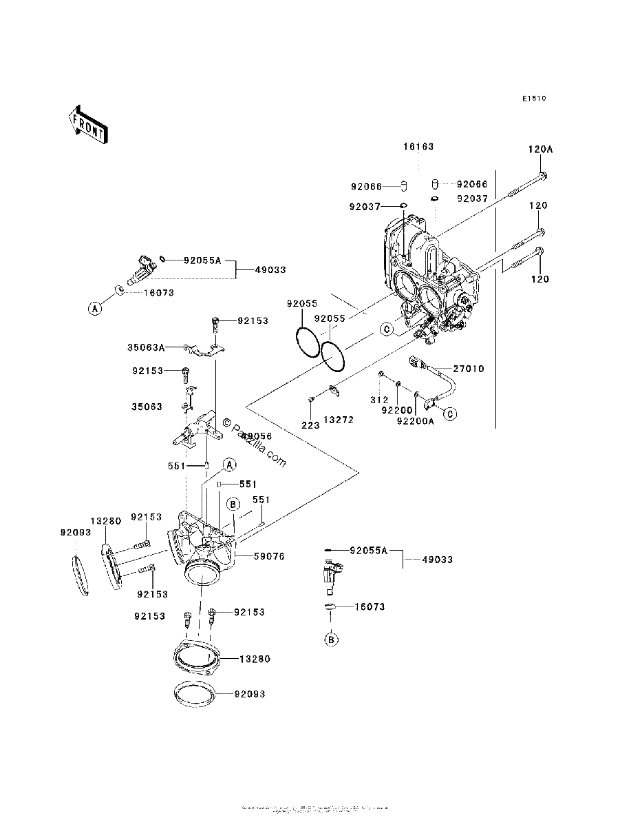 Diagrama de THROTTLE