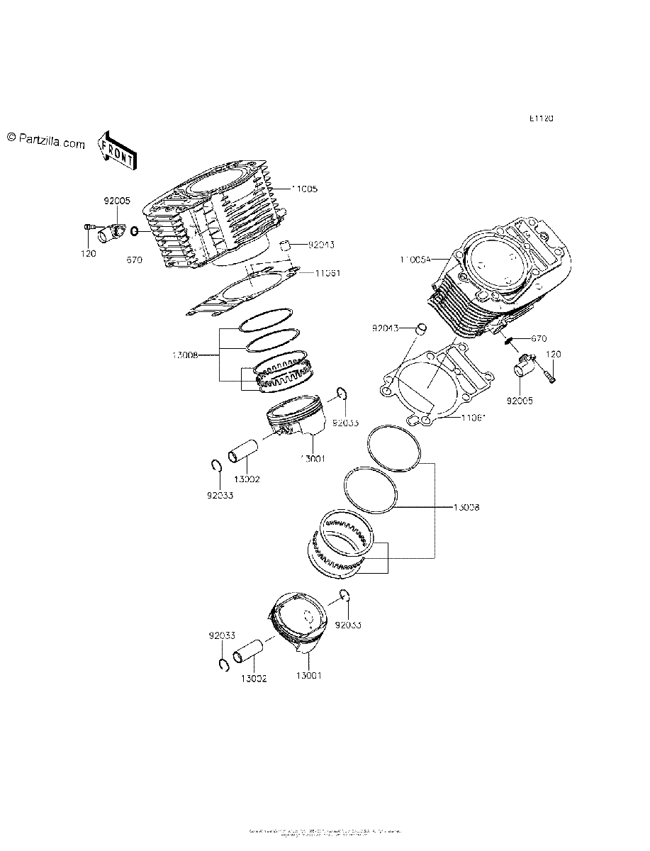 Diagrama de CYLINDER PISTON S
