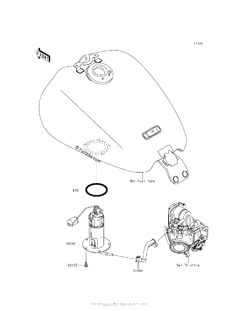 Diagrama de FUEL PUMP