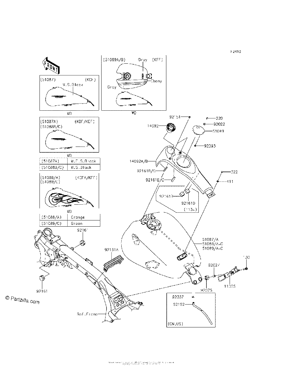 Diagrama de FUEL TANK