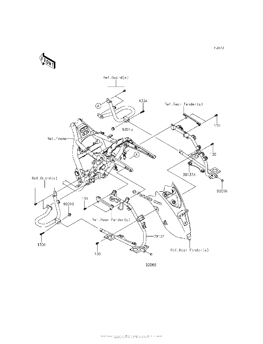 Diagrama de SADDLEBAGS SIDE BAG BRACKET