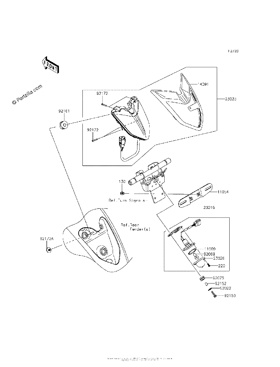 Diagrama de TAILLIGHT S