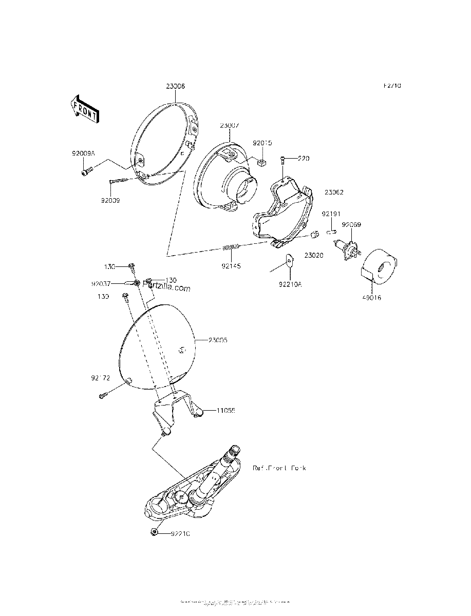 Diagrama de HEADLIGHT S