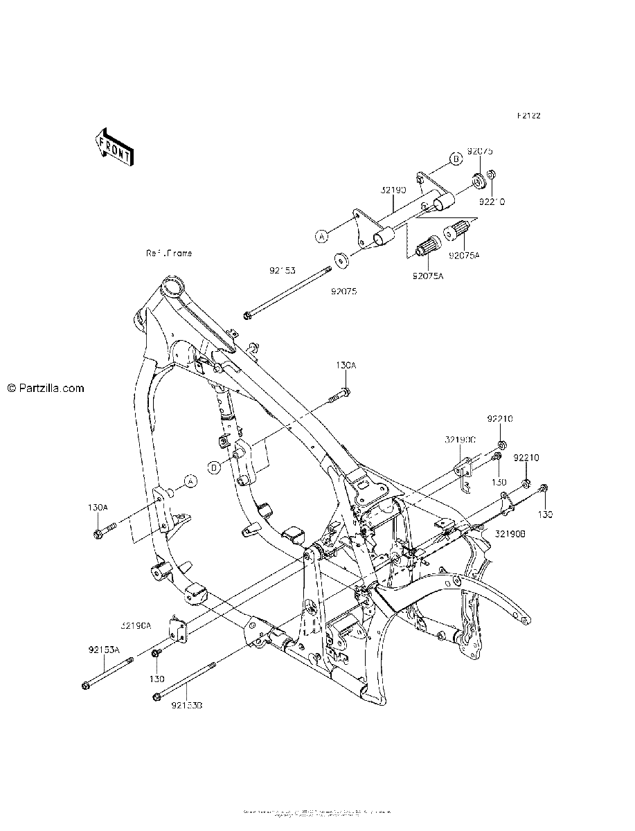 Diagrama de ENGINE MOUNT