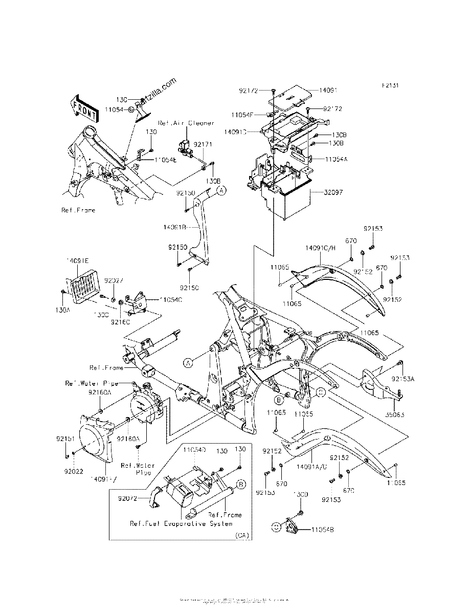 Diagrama de FRAME FITTINGS