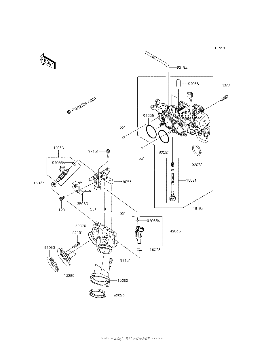 Diagrama de THROTTLE