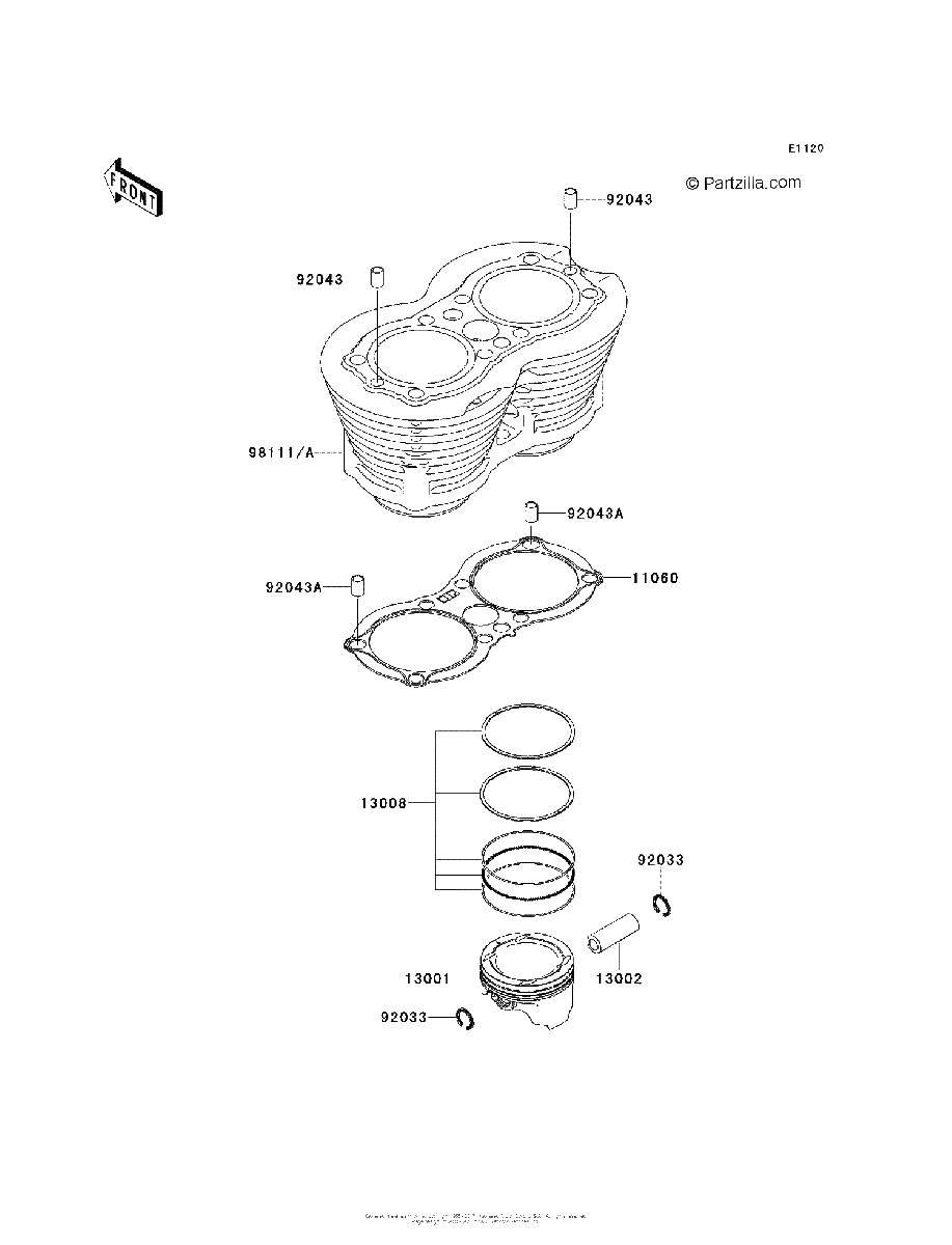 Diagrama de CYLINDER PISTON S