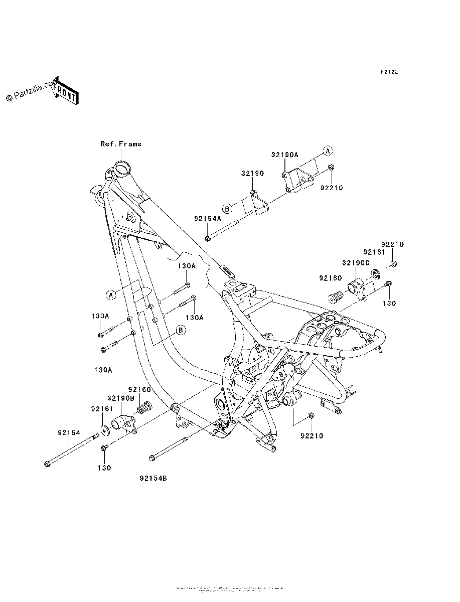 Diagrama de ENGINE MOUNT