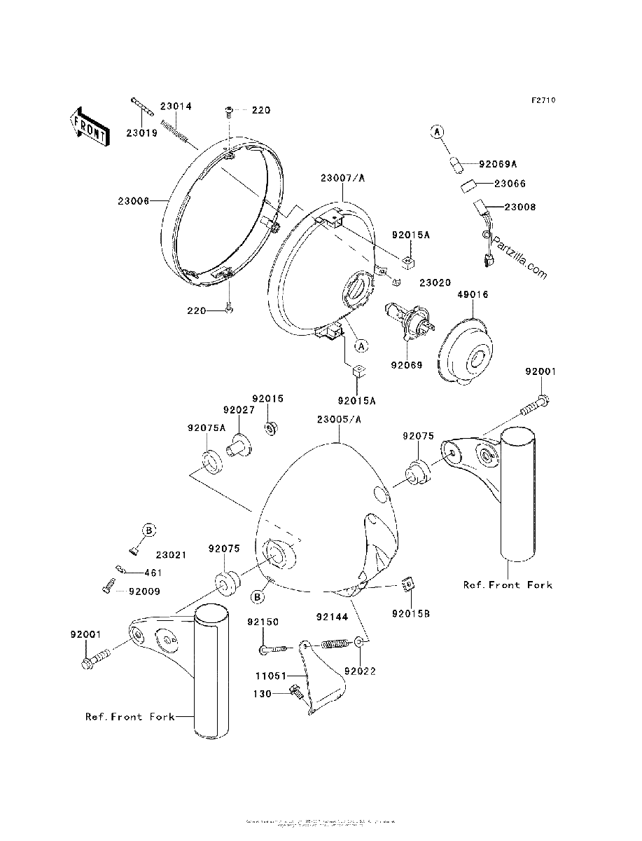 Diagrama de HEADLIGHT S