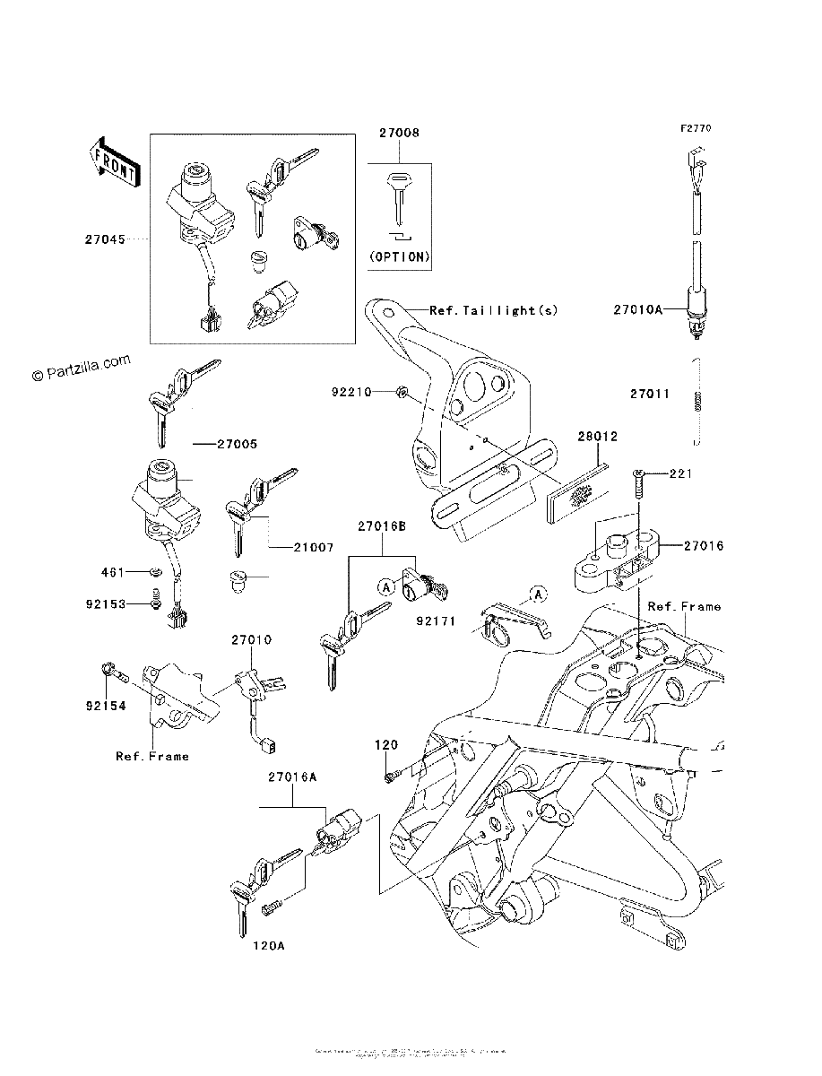 Diagrama de IGNITION SWITCH