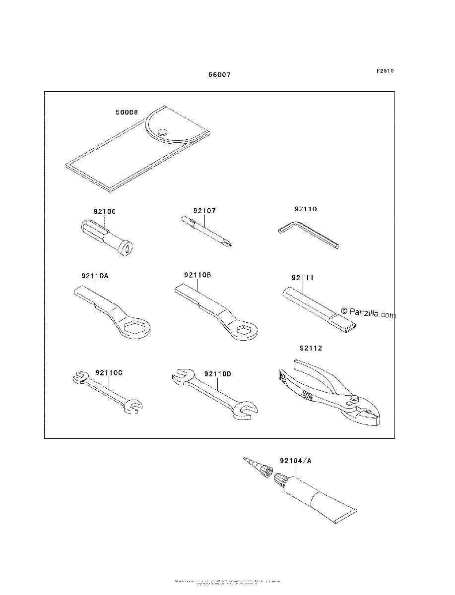Diagrama de OWNER S TOOLS