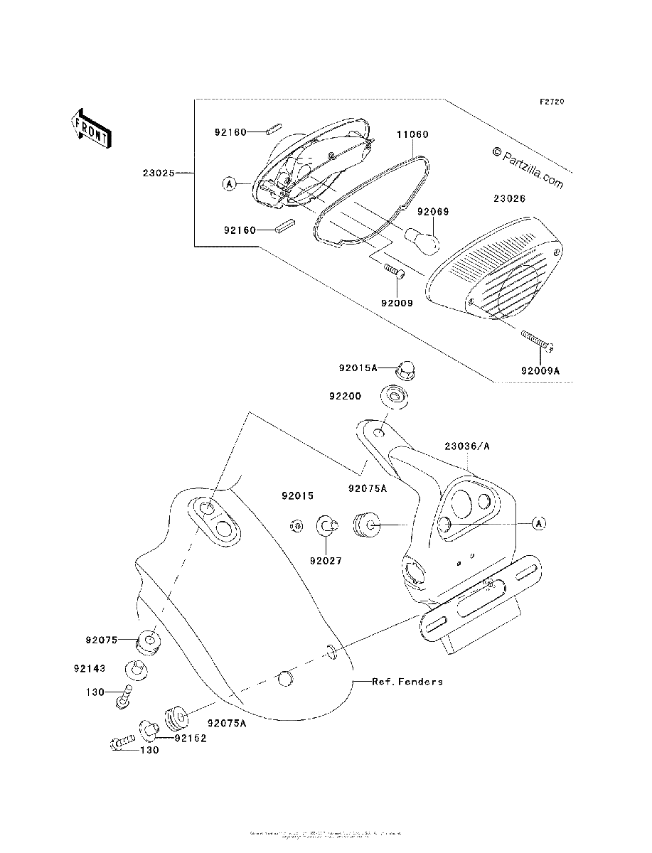 Diagrama de TAILLIGHT S