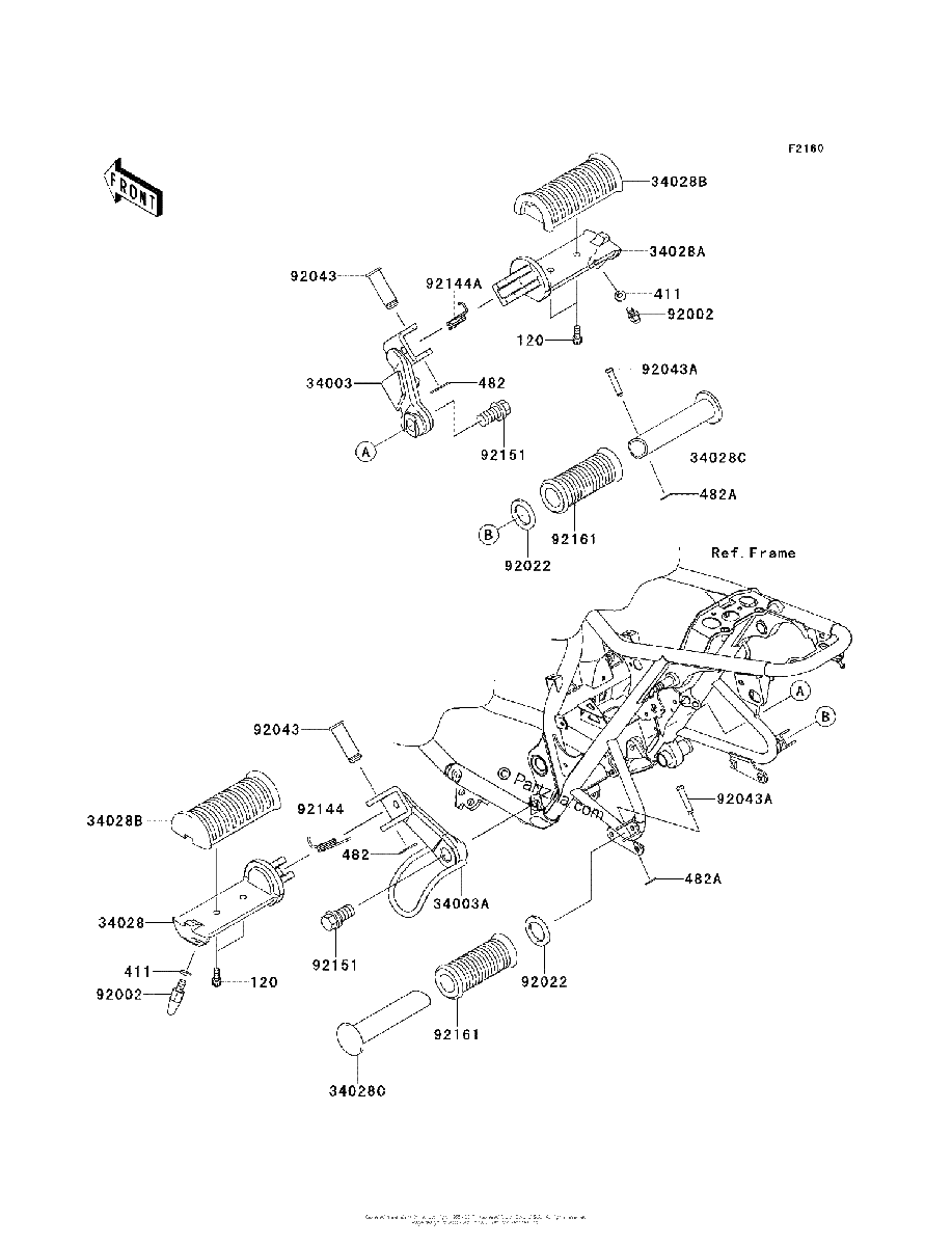 Diagrama de FOOTRESTS