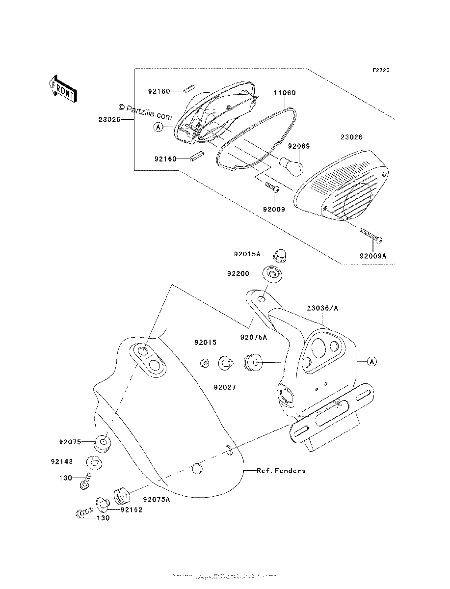 Diagrama de TAILLIGHT S
