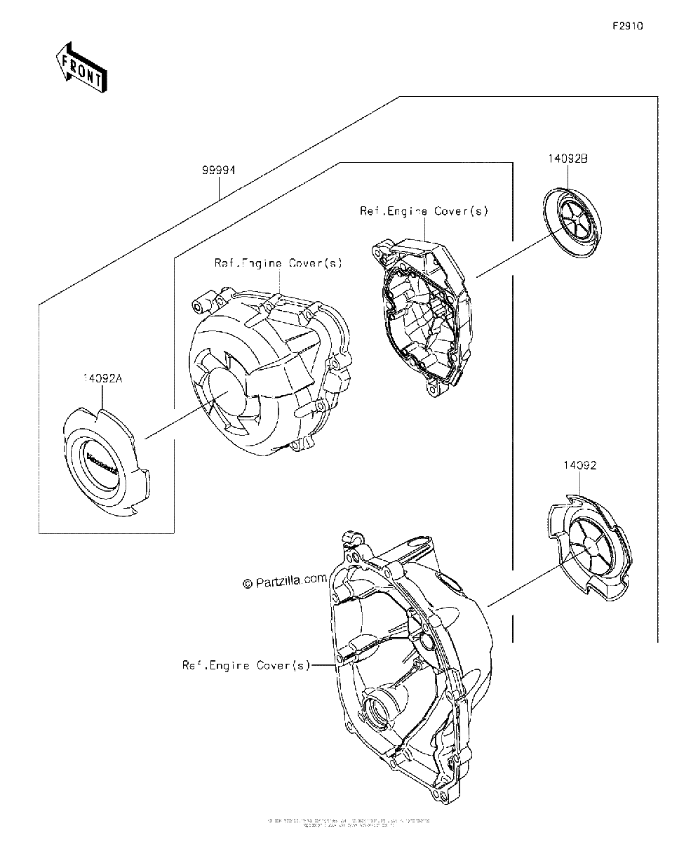 Diagrama de ACCESSORY ENGINE SLIDER