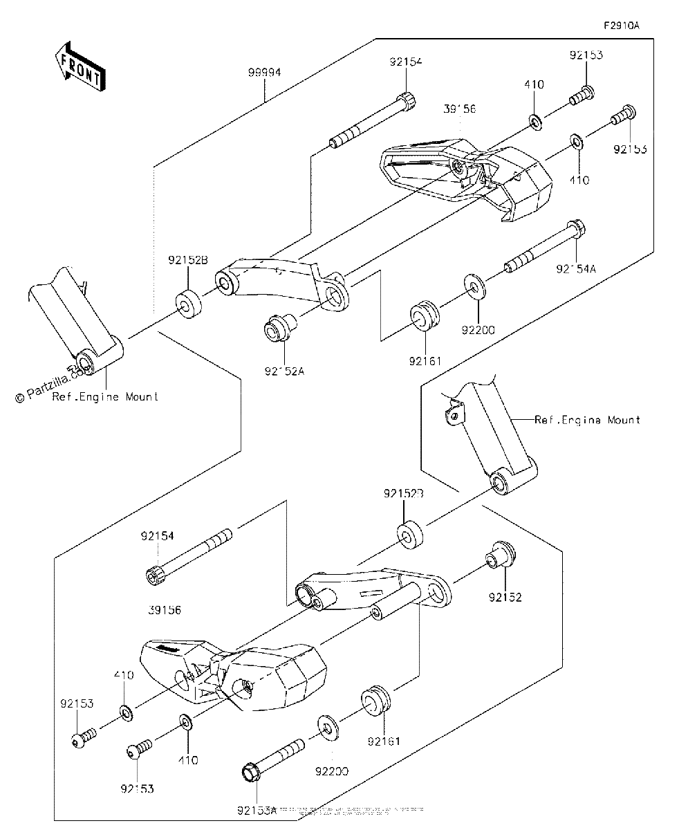 Diagrama de ACCESSORY SHROUD SLIDER