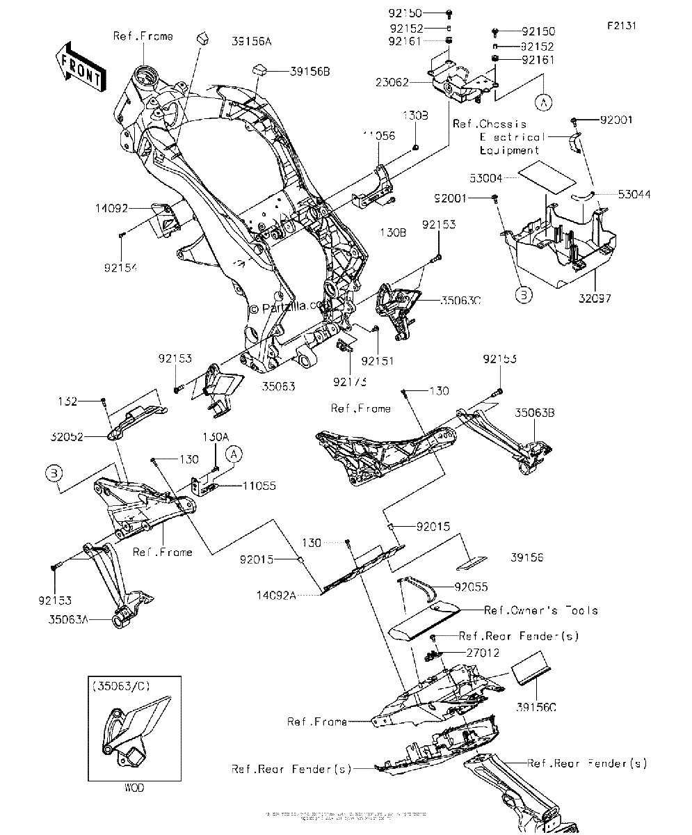 Diagrama de FRAME FITTINGS