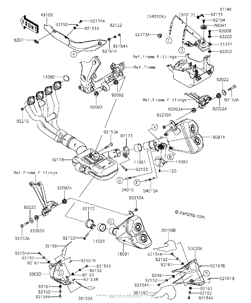 Diagrama de MUFFLER S