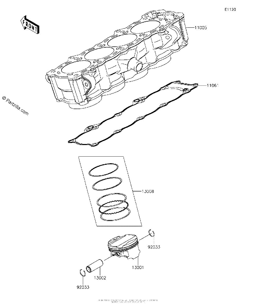 Diagrama de CYLINDER PISTON S