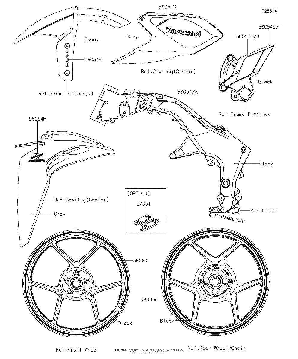 Diagrama de DECALS GREEN GEFA