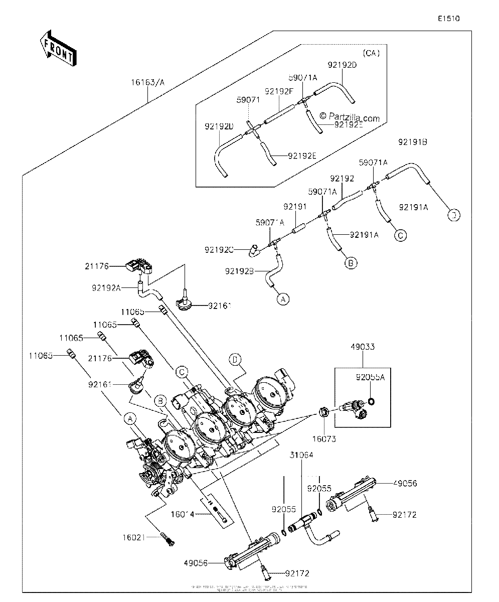 Diagrama de THROTTLE