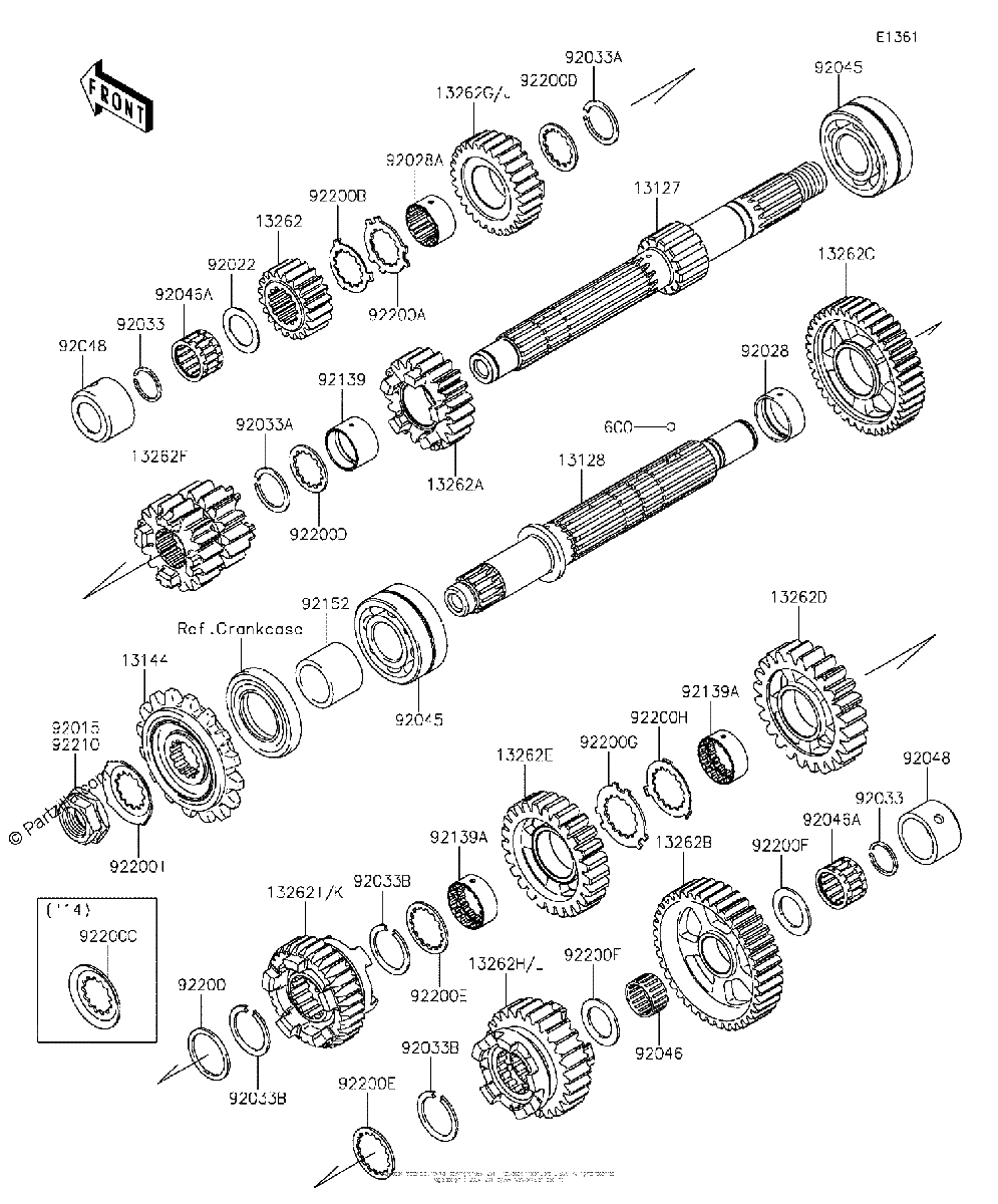 Diagrama de TRANSMISSION 2 2
