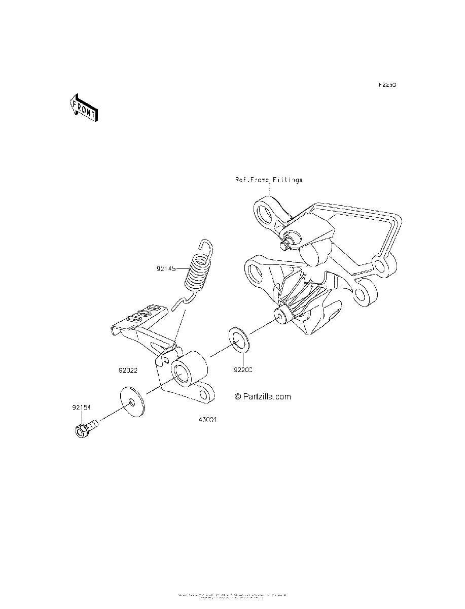 Diagrama de BRAKE PEDAL