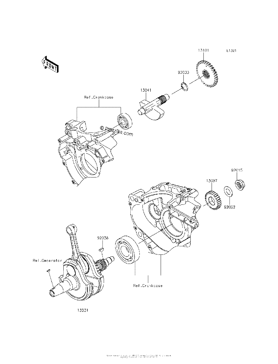 Diagrama de CRANKSHAFT