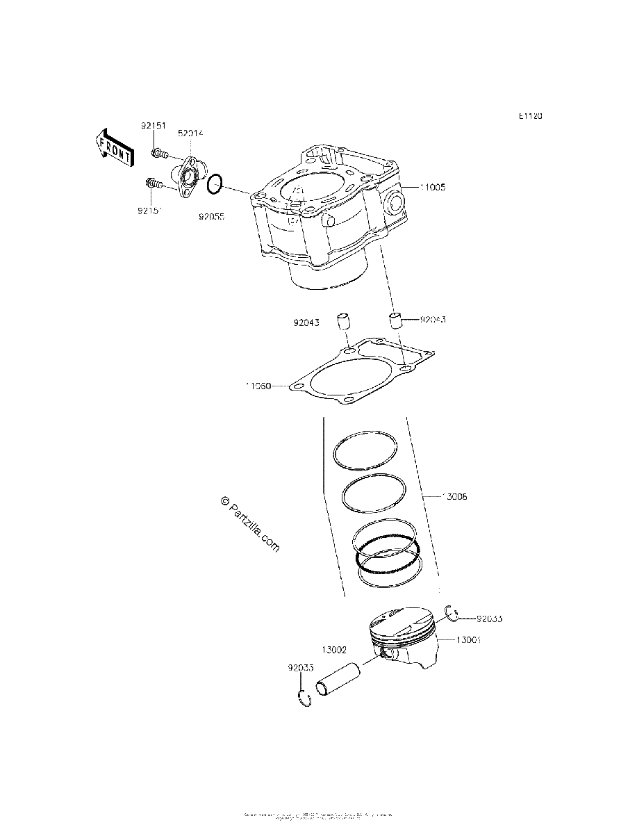 Diagrama de CYLINDER PISTON S