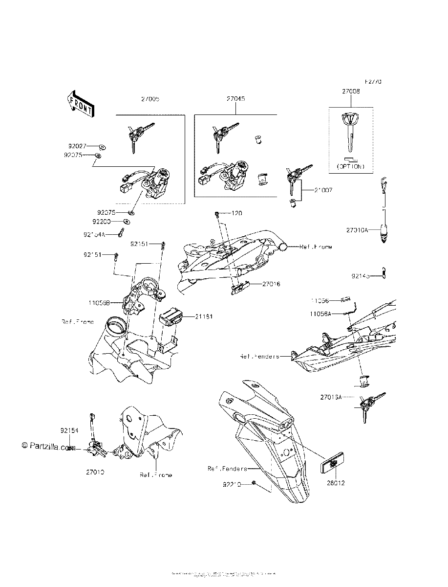 Diagrama de IGNITION SWITCH
