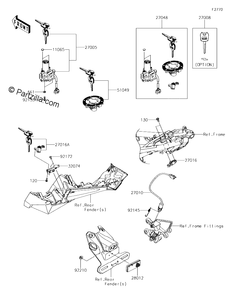 Diagrama de IGNITION SWITCH