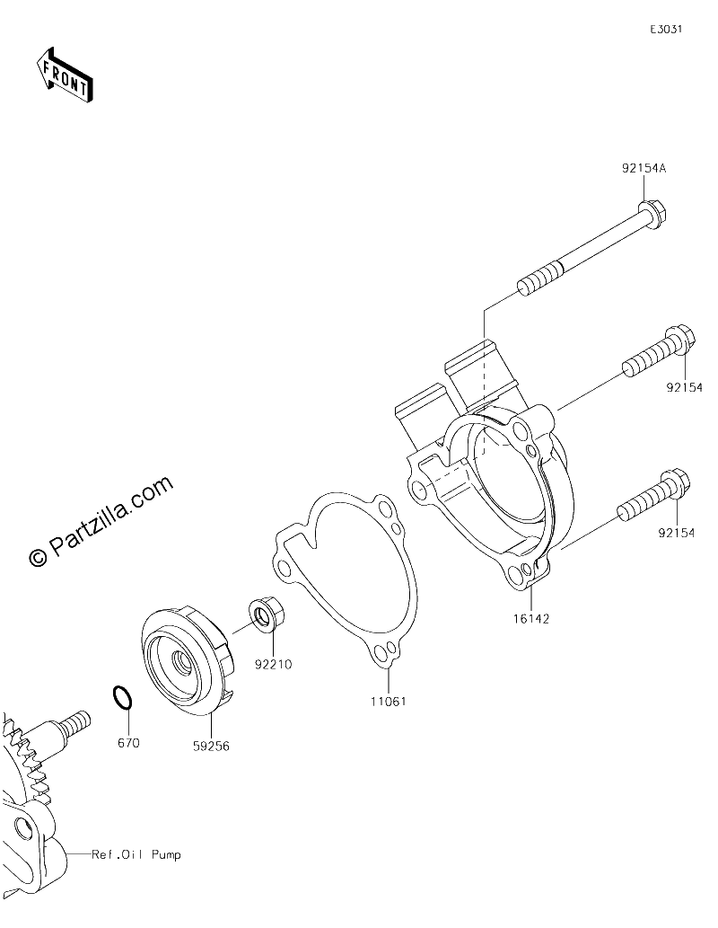 Diagrama de WATER PUMP