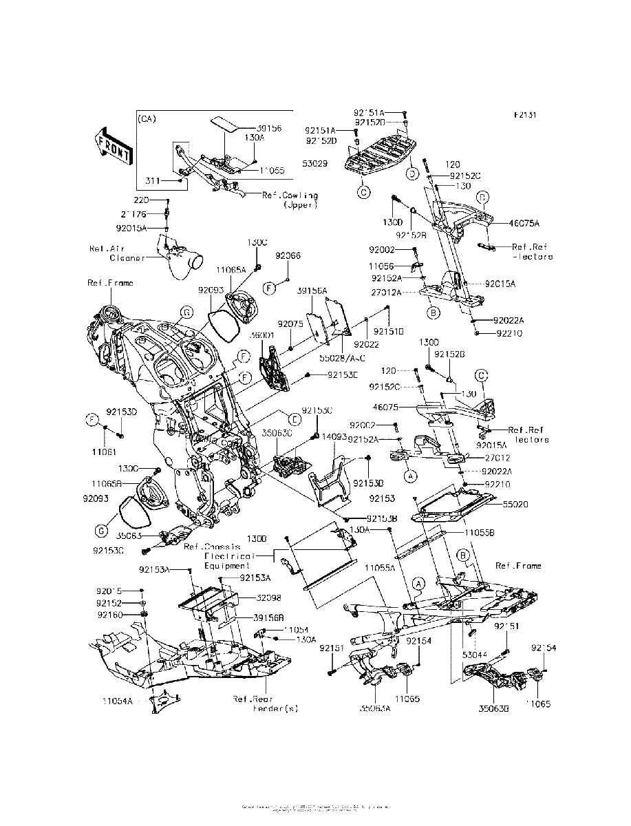 Diagrama de FRAME FITTINGS