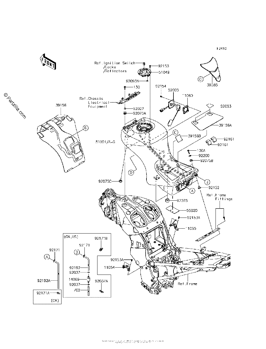 Diagrama de FUEL TANK