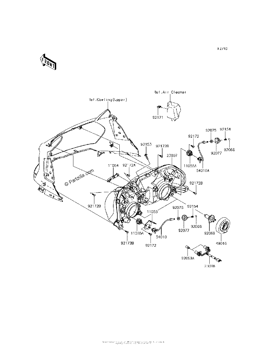 Diagrama de HEADLIGHT S