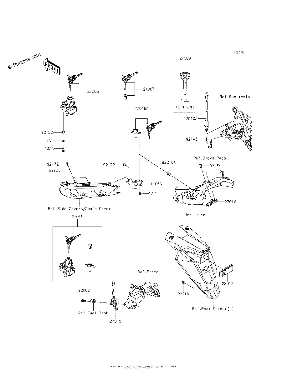 Diagrama de IGNITION SWITCH