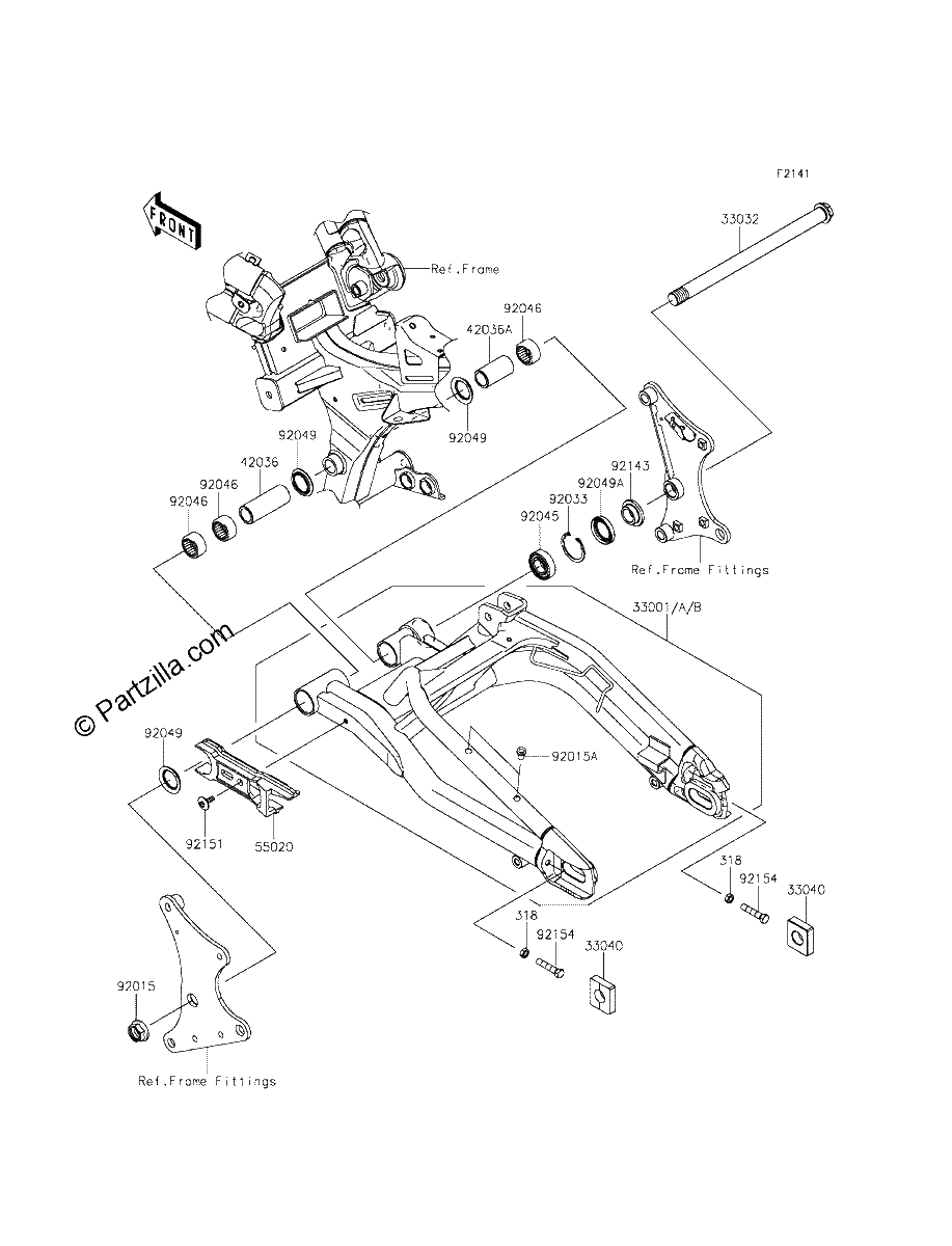 Diagrama de SWINGARM