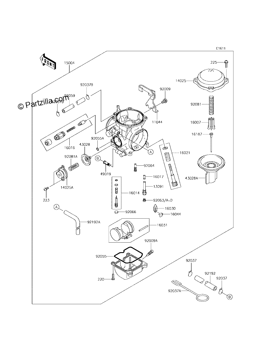 Diagrama de CARBURETOR