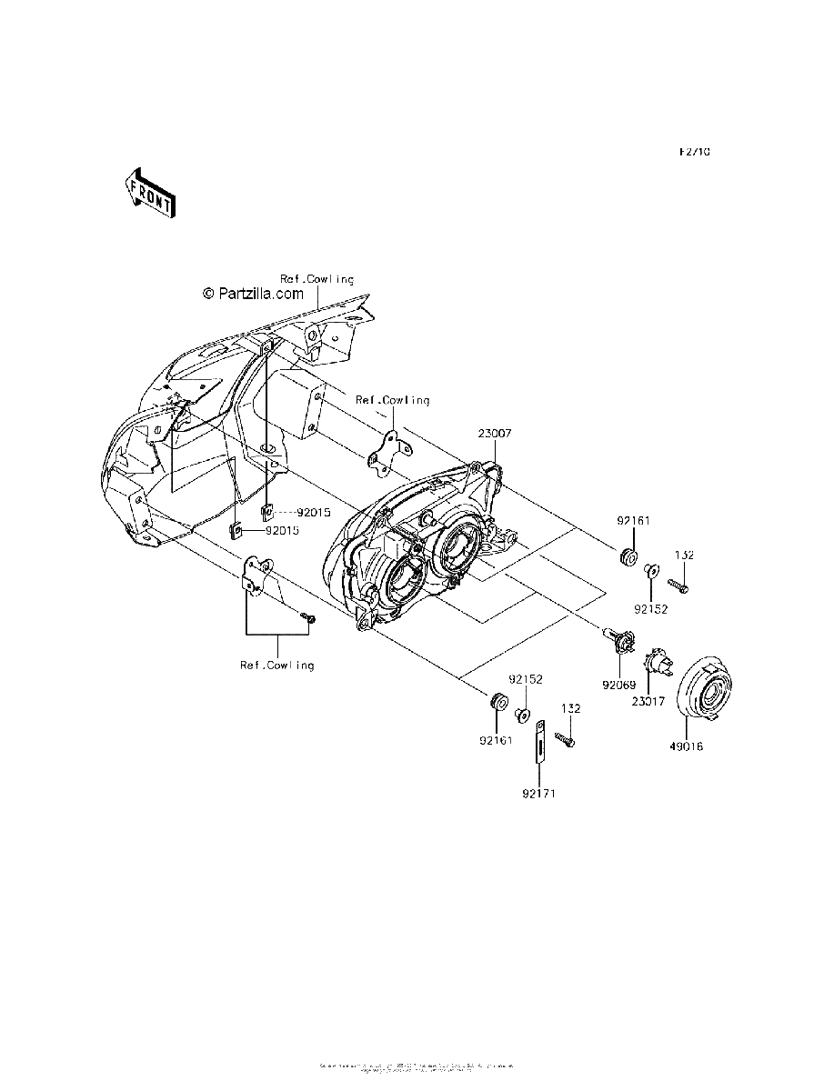 Diagrama de HEADLIGHT S