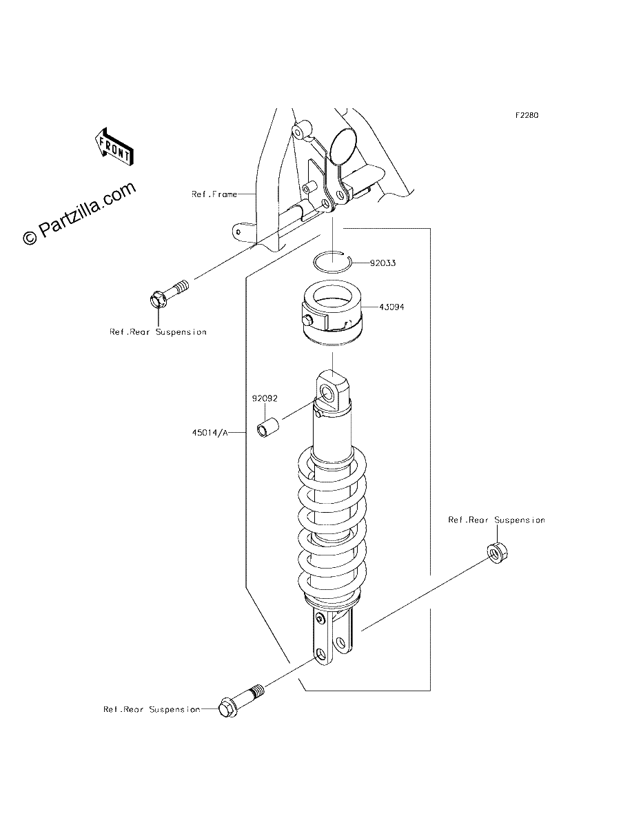 Diagrama de SHOCK ABSORBER S