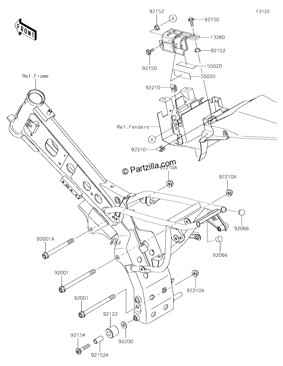 Diagrama de ENGINE MOUNT